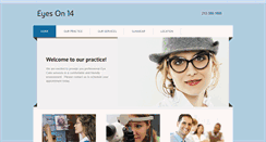 Desktop Screenshot of eyeson14.com